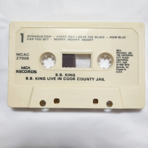Vintage B.B. King Cassette Tapes - Picture 6 of 7